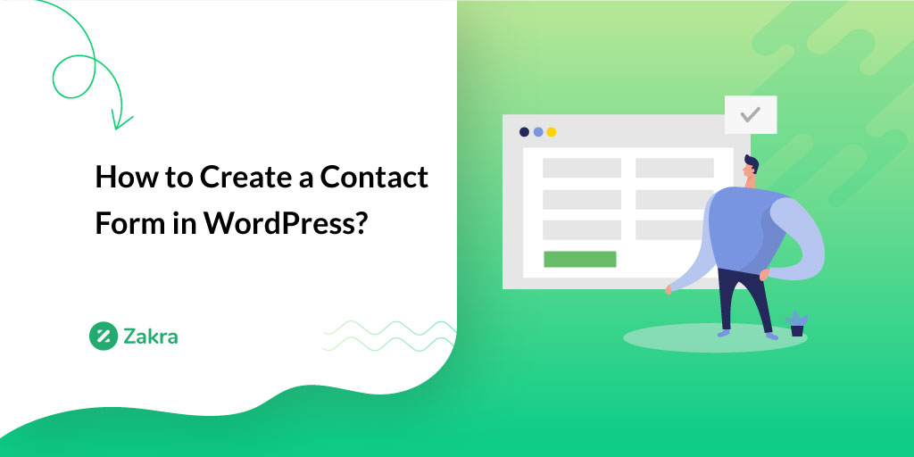 how to create a contact form in wordpress
