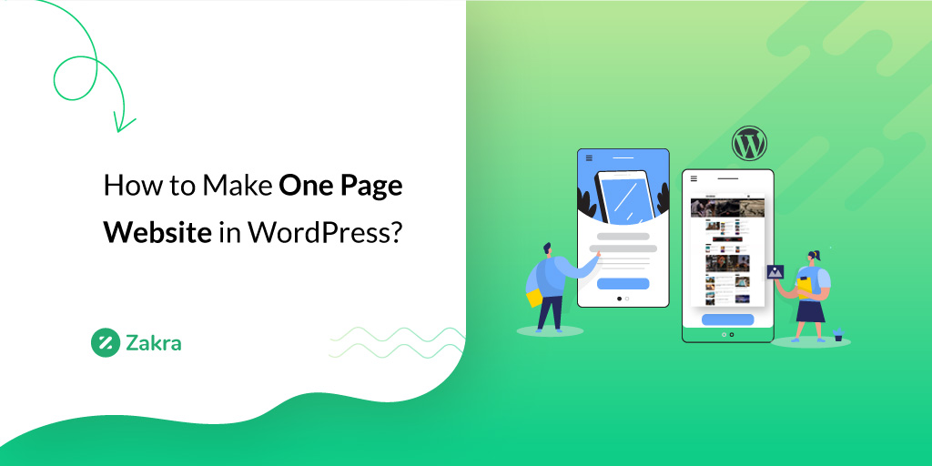 How to Make a One Page Website in WordPress