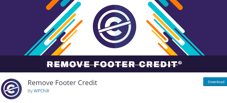 Remove Footer Credit Plugin