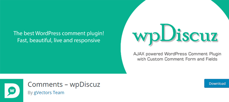 WPDiscuz Best WordPress Plugins