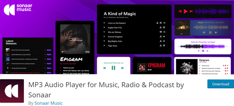 MP3 Audio Player WordPress Podcast Plugin
