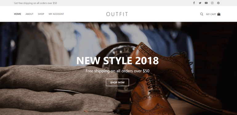 Customify Theme Demo One of the Free Divi Alternatives