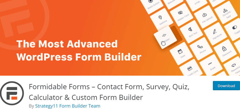 Formidable Forms WordPress Multi-Step Form Builder