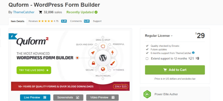 Quform WordPress Contact Form Plugin