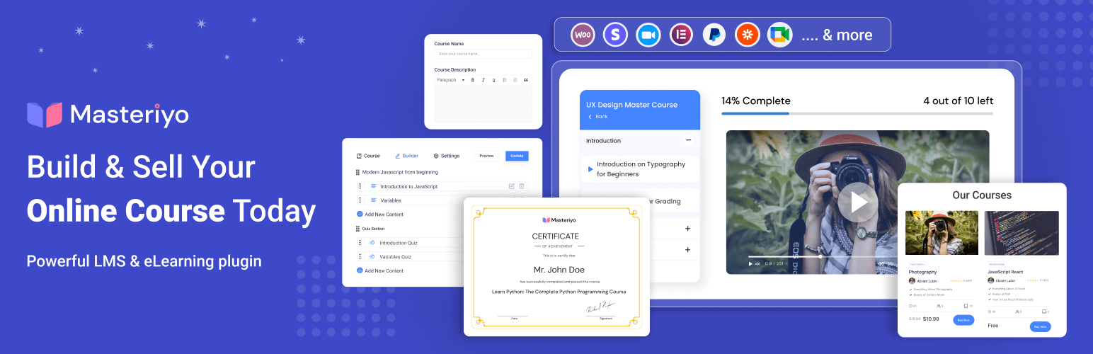 Masteriyo LMS - Best Free LifterLMS Alternative WordPress Plugin